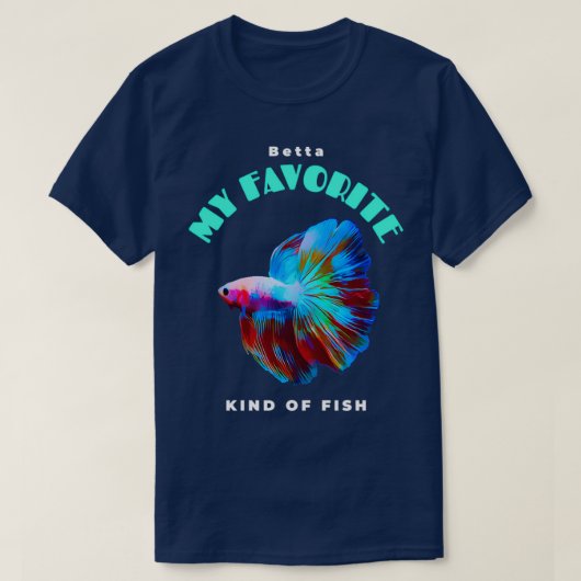 Betta Fish Shirt 1 (Design voorkant)
