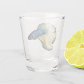Betta Fish Shot Glass Glas (Achterkant)