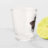 Betta Fish Shot Glass Glas (Links)