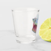 Betta Fish Shot Glass Glas (Links)