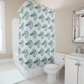 Betta Fish Shower Curtain Douchegordijn (In situ)