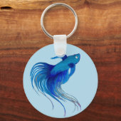 Betta Fish Sleutelhanger (Voorkant)