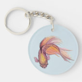 Betta Fish Sleutelhanger (Voorkant)