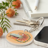 Betta Fish Sleutelhanger (Voorkant Rechts)