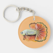 Betta Fish Sleutelhanger (Voorkant)