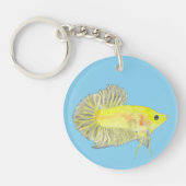 Betta Fish Sleutelhanger (Voorkant)