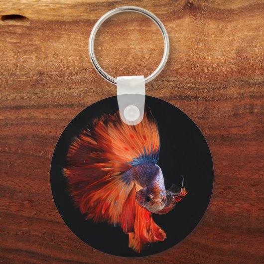 Betta Fish Sleutelhanger (Voorkant)