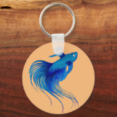 Betta Fish Sleutelhanger (Achterkant)