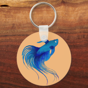 Betta Fish Sleutelhanger