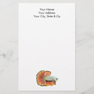 Betta Fish Stationery Briefpapier