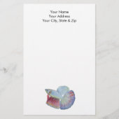 Betta Fish Stationery Briefpapier (Voorkant)