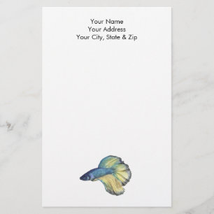 Betta Fish Stationery Briefpapier