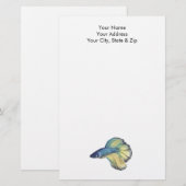 Betta Fish Stationery Briefpapier (Voorkant / Achterkant)
