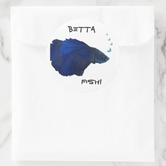 Betta Fish Sticker (Tas)