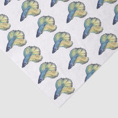 Betta Fish Tissuepapier (Detail)