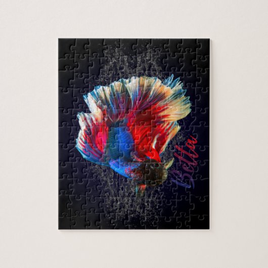Betta Fish Tropical Fish Keeper Legpuzzel (Verticaal)
