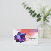 Betta Fish Visitekaartje (Staand voorkant)