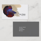 Betta Fish Visitekaartje (Voorkant / Achterkant)