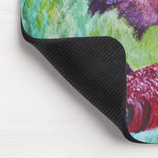 Betta fish-waterverf muismat (Hoek)