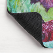 Betta fish-waterverf muismat (Hoek)