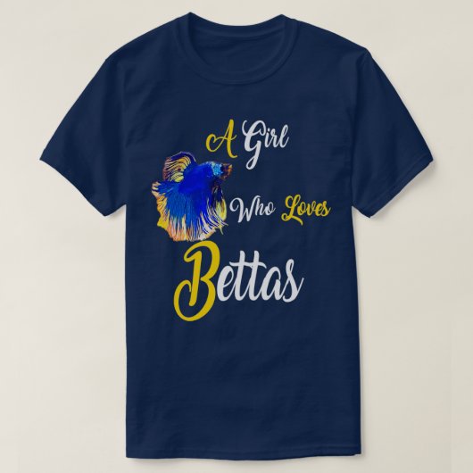 Betta Girl 2 T-shirt (Design voorkant)
