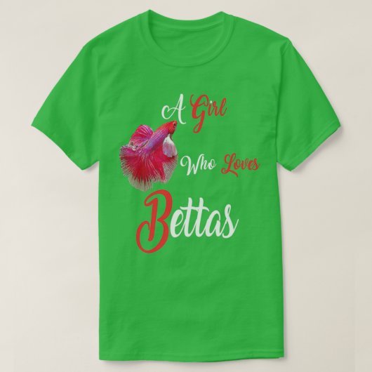 Betta Girl T-shirt (Design voorkant)