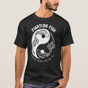 Betta Life Vechtende Vissen Aquarium Decoraties  A T-shirt