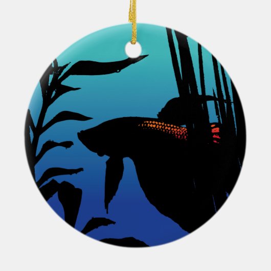 Betta Ornament (Achterkant)