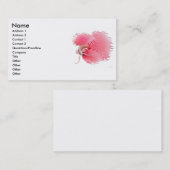 Betta Siamese fiatingkaart Visitekaartje (Voorkant / Achterkant)