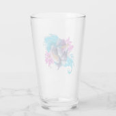 Betta Siamese Fighting Fish Glas (Achterkant)