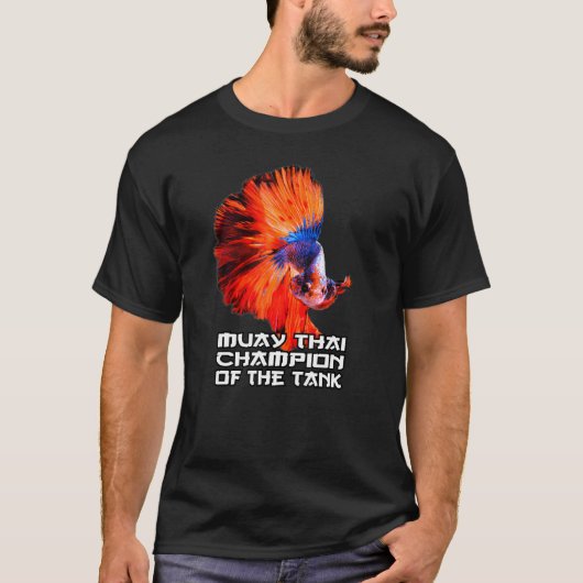 Betta Siamese kempvis T-shirt (Voorkant)