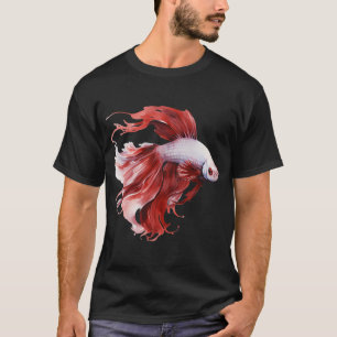 Betta Splendens Aquarel Vis T-shirt