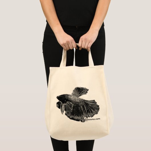 Betta Splendens Bag Tote Bag (Voorkant (product))