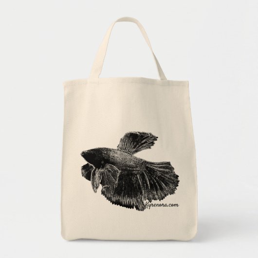 Betta Splendens Bag Tote Bag (Voorkant)