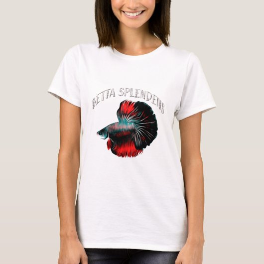 Betta splendens t-shirt (Voorkant)