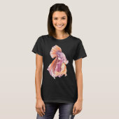 Betta Vis Aquarel T-shirt (Voorkant volledig)
