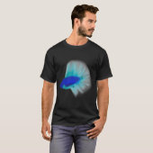 Betta Vis Blauwe T-shirt (Voorkant volledig)