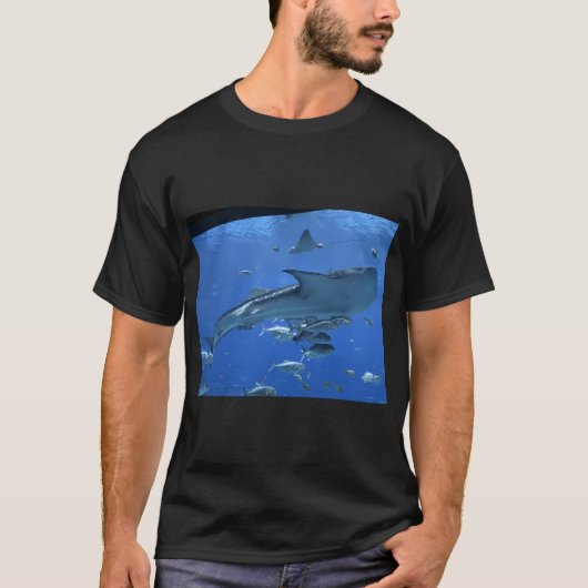 Betta Vis Bloem Kunstprint T-shirt (Voorkant)