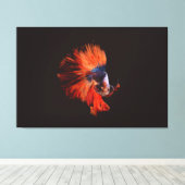 Betta Vis Canvas Afdruk (Insitu (Houten vloer))