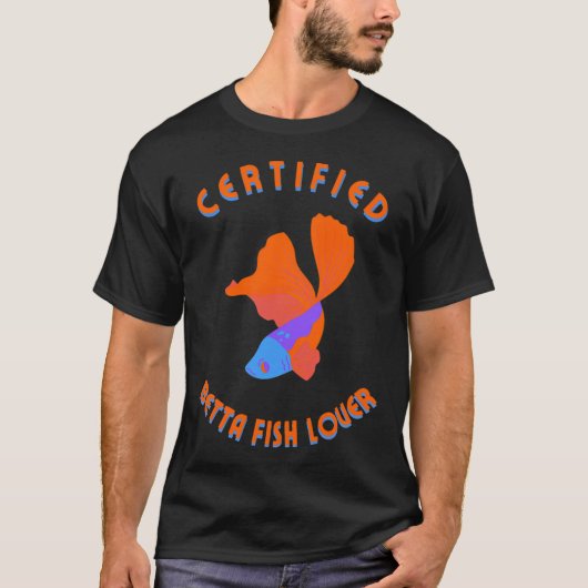 Betta Vis Liefhebber T-shirt (Voorkant)