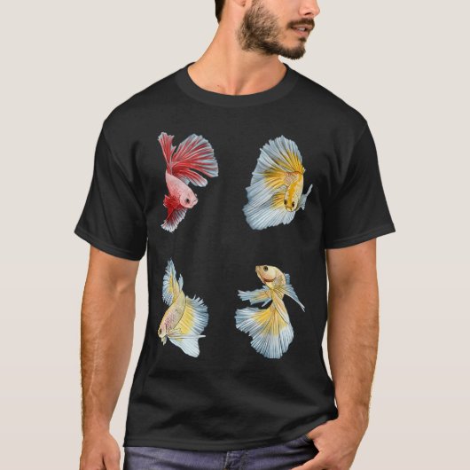 Betta vis t-shirt (Voorkant)