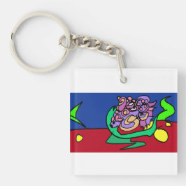 Betta vis vreugde sleutelhanger