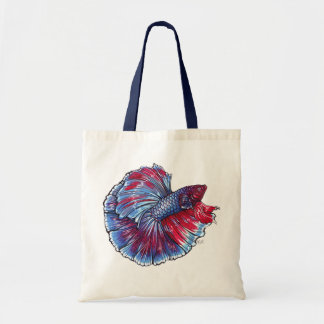 Betta viscanvas tote bag