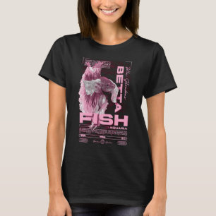 Betta-viskweker moderne streetwear t-shirt