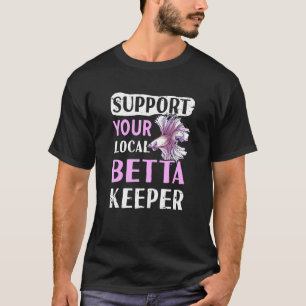 Betta Viskweker Outfit Betta Vrouwen Strijdende Vi T-shirt