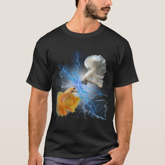 Betta Vissen Gevecht T-shirt (Voorkant)