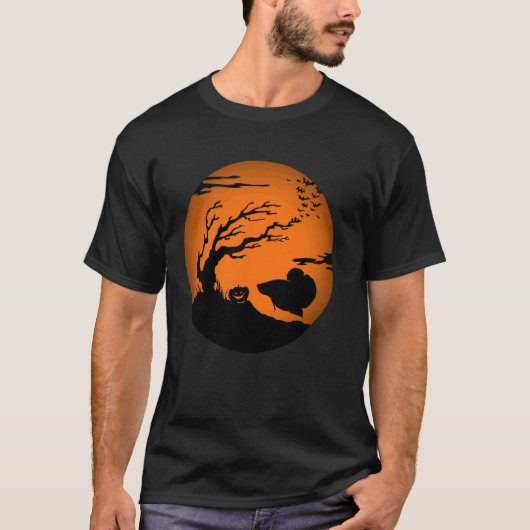 Betta Vissen Halloween T-shirt (Voorkant)