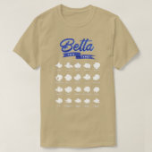 Betta visstaart type 1 t-shirt (Design voorkant)