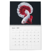 Bettafish 2027 kalender (Mar 2027)