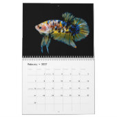Bettafish 2027 kalender (Feb 2027)
